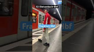 FrankfurtHauptbahnhof Einfahrt RB423S2➡️DietzenbachBahnhof [upl. by Rori]