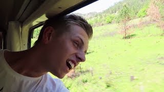 MET DE MOOISTE OOSTEUROPESE TREINREIS VAN BELGRADO NAAR BAR 🚆  WERELDREIS VLOG 5 🌍 [upl. by Lear]