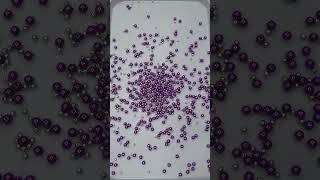 Purple and Steel Beads Heart ❤︎ beads [upl. by Eirellav362]