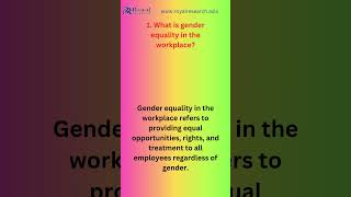 Closing the Gender Gap Equality in the Modern Workplace  ytshorts workenvironment [upl. by Okkin871]