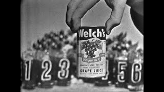 Welchs Grape Juice 🍇 vintage commercial 1953 [upl. by Mukerji]