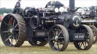 The Gloucestershire Steam amp Vintage Extravanganza 2013 Traction Engines [upl. by Eeldarb]