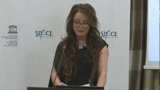 Sarah Brightman LIVE Groundbreaking Announcement from Moscow [upl. by Yrannav]