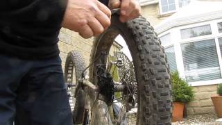 Home made Tyre sealant in action [upl. by Augusto861]