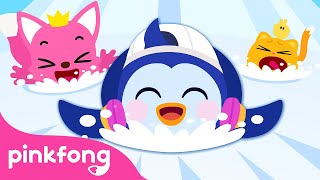 Penguin Family Dance  Animal Songs of Pinkfong Ninimo  Pinkfong Kids Song [upl. by Esemaj]