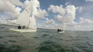 Wayfarer Dinghy Sailing around Osea and Northey Island [upl. by Emirej]