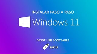 Como Instalar Windows 11 Desde USB Booteable Guía 2024 [upl. by Tecil444]