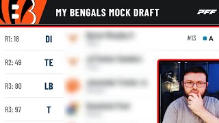 BENGALS FAN PREDICTS WHO THE CINCINNATI BENGALS WILL DRAFT IN 2024 ITS MOCK DRAFT MONDAY EP17 [upl. by Casanova179]