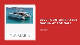 2020 Fountaine Pajot Saona 47 for sale [upl. by Okubo754]