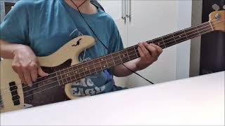 Smokie  Needles and Pins bass cover [upl. by Staal]