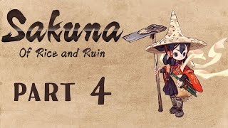 Sakuna of Rice and Ruin Walkthrough Part 4 No Commentary [upl. by Tingey]