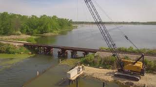 May 2016 Lower Yahara River Trail Construction [upl. by Inverson]