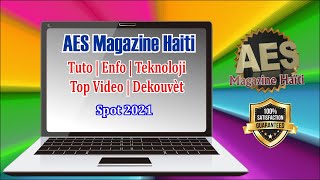 AES Magazine Haiti  New Spot 2021  Abonnezvous [upl. by Ardeed283]