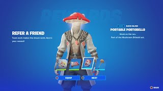 Fortnite FREE Bundle Available NOW BEST ReferAFriend Skin amp Bundle So Far [upl. by Ailegnave51]