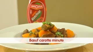 Recette de Boeuf Carotte Minute  750g [upl. by Anawait350]