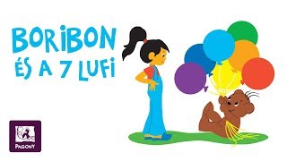 Boribon és a 7 lufi  Boribonmesék [upl. by Atteoj]