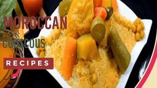 Moroccan Couscous with Seven Vegetables Recipe  Tasty Cuisine [upl. by Legra797]