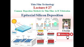 Epitaxial silicon deposition [upl. by Akenaj]