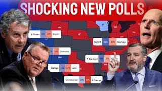 2024 Senate Map Predictions Based On the Latest Poll in EVERY SINGLE RACE [upl. by Netsrijk]