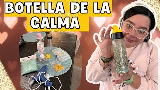 🌟 ¿Cómo hacer una BOTELLA de la CALMA para NIÑOS 🌟MONTESSORIFÁCIL y RÁPIDO [upl. by Soilissav]