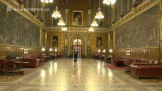 UK Parliament tour  Princes Chamber Royal Gallery and Robing Room [upl. by Rezzani]