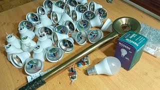 LED Bulb Manufacturing Process  LED bulb business [upl. by Ssew]