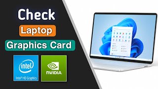 How to Check Laptop Graphics Card Details Find GPU Info in Laptop [upl. by Annaor413]