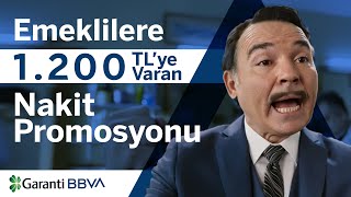 Emeklilere 1200 TLâ€™ye Varan Nakit Promosyon [upl. by Soiritos]