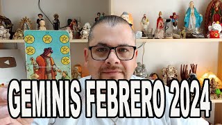 GÉMINIS ♊️ HOROSCOPO FEBRERO 2024 LECTURA DE LA RUEDA ASTROLOGICA [upl. by Maeve]