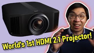 JVC Unleash Worlds First HDMI 21 Projectors with 8K Laser amp HDR10 Support [upl. by Launamme]