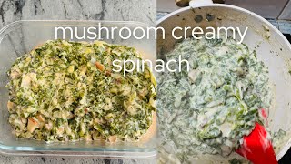 Easy creamy spinach recipe using milk and flour [upl. by Berne863]