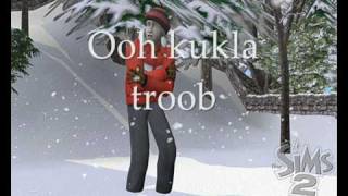 The Sims Christmas Song In Simlish  Lyrics amp Images [upl. by May]