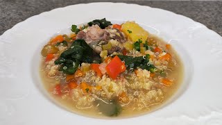 Sopa de quinoa [upl. by Adla]