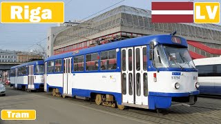 RIGA TRAMS  Rīgas tramvaji 2017 [upl. by Gault256]