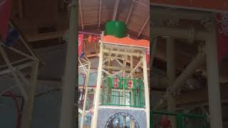 The water bucket at splash village in Frankenmuth Michigan [upl. by Machute]