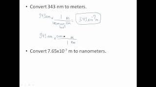 meters nanometers conversions [upl. by Kensell128]