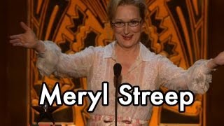 Meryl Streep Presents the 40th AFI Life Achievement Award to Shirley MacLaine [upl. by Htebiram]