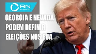 Georgia e Nevada podem definir eleições nos Estados Unidos [upl. by Jenei]