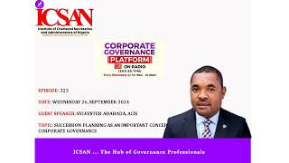 SUCCESSION PLANNING AS AN IMPORTANT CONCEPT IN CORPORATE GOVERNANCE [upl. by Llenral4]