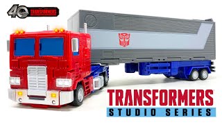 WOW Transformers Studio Series 86 Commander Class OPTIMUS PRIME Review [upl. by Hpeseoj]