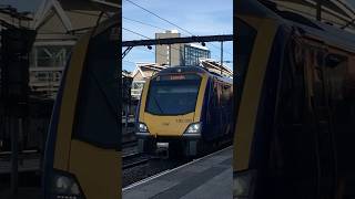 195005 with an Ilkley departing Leeds [upl. by Anahsahs593]