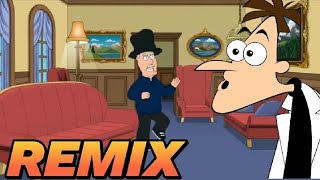 Dancing Walking Rearranging Furniture  Family Guy Doofenshmirts REMIX [upl. by Ashwell]