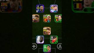 Passing squad  4132 Formation  efootball 2025 mobile shorts efootball pes viral [upl. by Nordek]