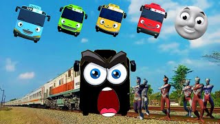 ayo bermain tekateki gambar lucu kereta api lokomotif cc203thomas exechunggingtontayocc201 [upl. by Acsisnarf]