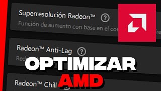 ¡Configurar y Optimizar AMD Radeon para juegos y más FPS [upl. by Anelrad]