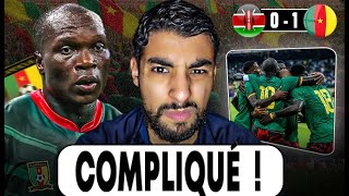 Le Cameroun SOUFFRE mais se QUALIFIE pour la CAN 2025   Debrief Kenya 0 vs 1 Cameroun [upl. by Tunnell107]