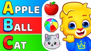 ABC Alphabets From A to Z  Toddler Learning Videos  Kids Learn ABC Letters With Lucas amp Friends [upl. by Grubman928]