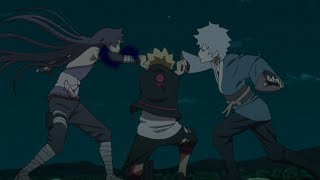 Mitsuki vs Sumire Borutos Teleportation Jutsu [upl. by Lessard]