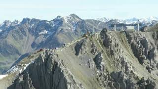 St Anton Arlberg Bau Schindlergratbahn Teil 2 neu 2019 [upl. by Elletse]