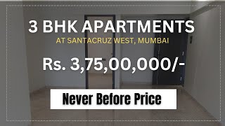 3 bhk in santacruz west  3 bhk veena solace santacruz west mumbai  close to juhu [upl. by Hanahs]